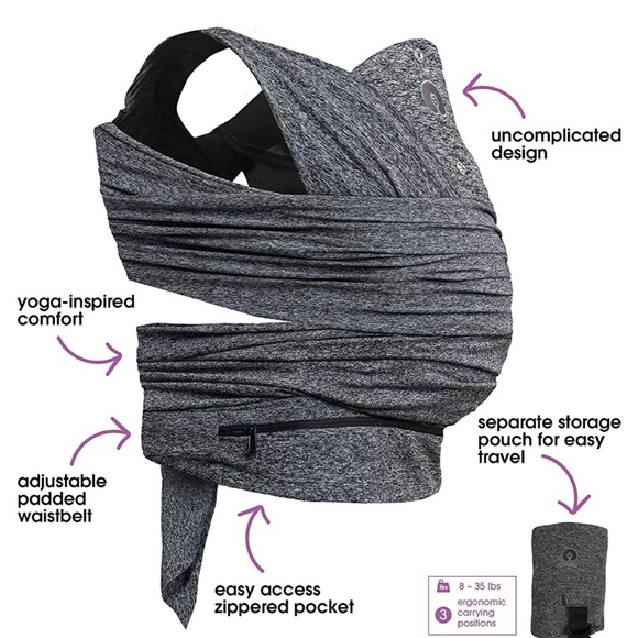 Boppy soft structure carrier - Picture 2 of 7